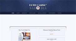 Desktop Screenshot of hotelcasinosabaudia.com